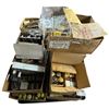 Image 1 : Pallet Lot of Assorted Electronics Parts, Transformers, Capacitors, Wire, Cable, Copper, Aluminum #3