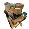 Image 1 : Pallet Lot of Assorted Electronics Parts, Transformers, Capacitors, Wire, Cable, Copper, Aluminum #8