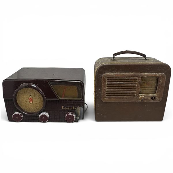 Crosely Model ES-30 and Philco PT-88 Radios