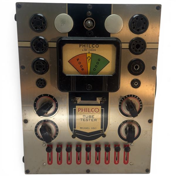 Philico Model 050 Tube Tester