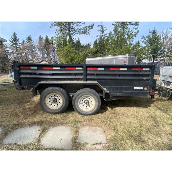 2007 Tarnel 12 ft. Tandem Dump trailer c/w ramps, hoist works well, SN. 5PYAT172871005480