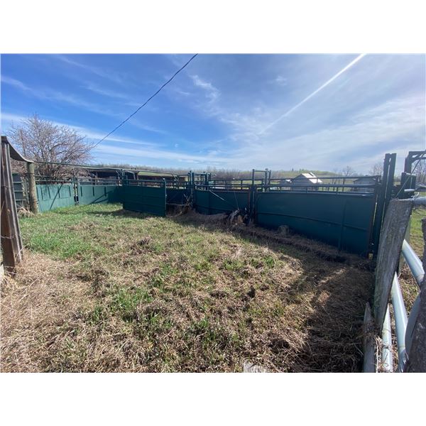 Complete Hi Hog Cattle handling system, Selling all together. Loader Available to assist- One Day Oc