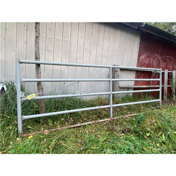 Grey 12 ft. gate (North of Big shop)