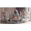 Image 1 : Illuminated Marble Taj Mahal with Display Case