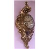 Image 1 : Gilded Wall Clock with Ornate Rococo-Style Frame