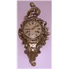 Image 2 : Gilded Wall Clock with Ornate Rococo-Style Frame
