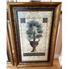 Image 2 : Botanical Wall Art Pieces in Gold-Tone Frames