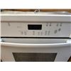 Image 2 : White GE Wall Oven with Digital Control Panel