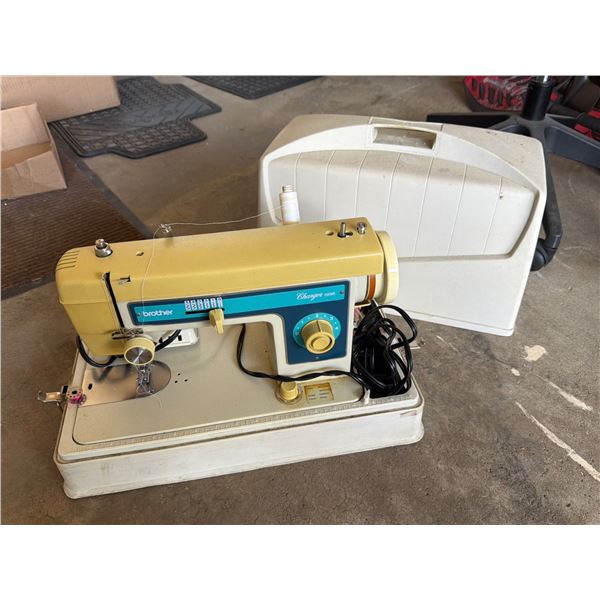 Brother Charger 666 Sewing Machine with Case and Foot Pedal
