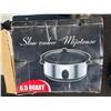 Image 4 : Brand New 6.5 Quart Slow Cooker with Glass Lid