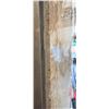 Image 2 : Two Shower Tile Sheets in Beige and Brown Marble Finish, 37 x 75 Inches
