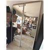 Image 1 : Framed Sliding Closet Mirror Doors with Visible Damage