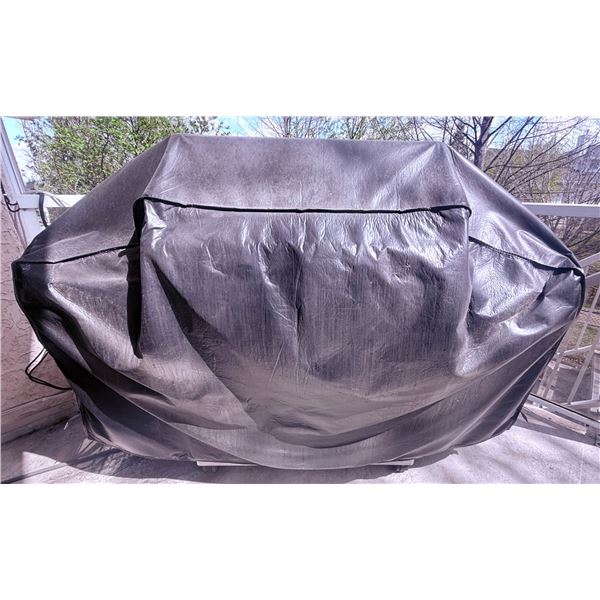 The Great Outdoors Pinnacle Gas Grill with Cover and Storage Cabinet