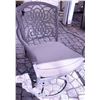 Image 2 : Patio Dining Set with Glass Table, Four Chairs, and Umbrella