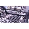 Image 8 : Patio Dining Set with Glass Table, Four Chairs, and Umbrella