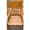 Image 2 : Six Carved Oak Dining Chairs with Two Armchairs