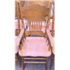 Image 3 : Six Carved Oak Dining Chairs with Two Armchairs