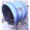 Image 5 : Industrial Metal Drum Fan on a Glass and Metal Stand