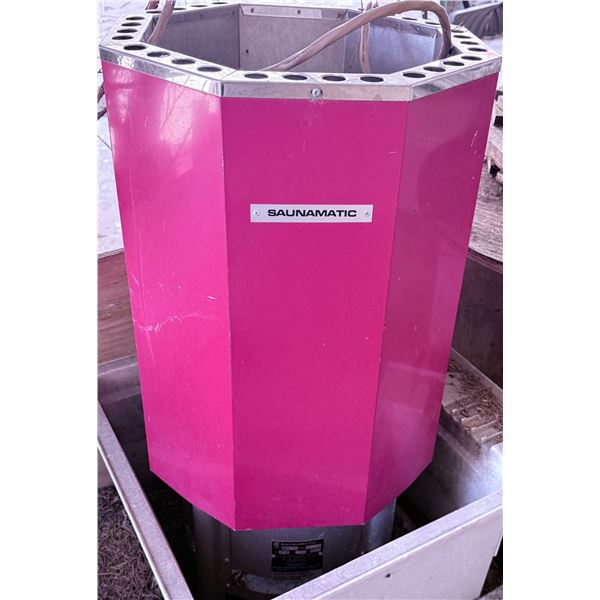 Baunamatic Sauna Heater, Model V, Octagonal Design