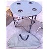 Image 2 : Uline Folding Table with Carrying Case, Folding Chair, and Kingsford Charcoal BBQ Bag