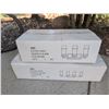 Image 1 : Ortech Lighting Fixtures, Model W-3893, 2 Units New in Packaging