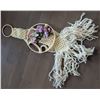 Image 2 : Macrame Pieces Including Planters and Hanging Lamp