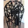 Image 6 : Macrame Pieces Including Planters and Hanging Lamp