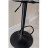 Image 6 : Wire Basket Storage Rack and Adjustable Bar Stool w/ Tweed Upholstery
