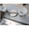 Image 2 : Galaxy Lighting Bathroom Vanity Light Fixtures With Frosted Glass Shades