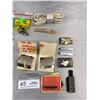 Image 3 : Lot of Vintage NOS Fishing Hooks and Vintage NOS Men's Shaver Parts