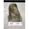 Image 2 : A signe Canada Inuit NWT Soap Stone Carving Whale Head