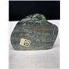 Image 3 : A signe Canada Inuit NWT Soap Stone Carving Whale Head