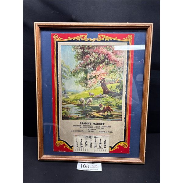 1988 Salmon Arm BC S.A.F.E. Limited Calendar 12" x 15.5"