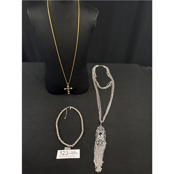 Vintage Signed Designer Necklace Lot: Joan Rivers, Vendome & Napier - All EUC