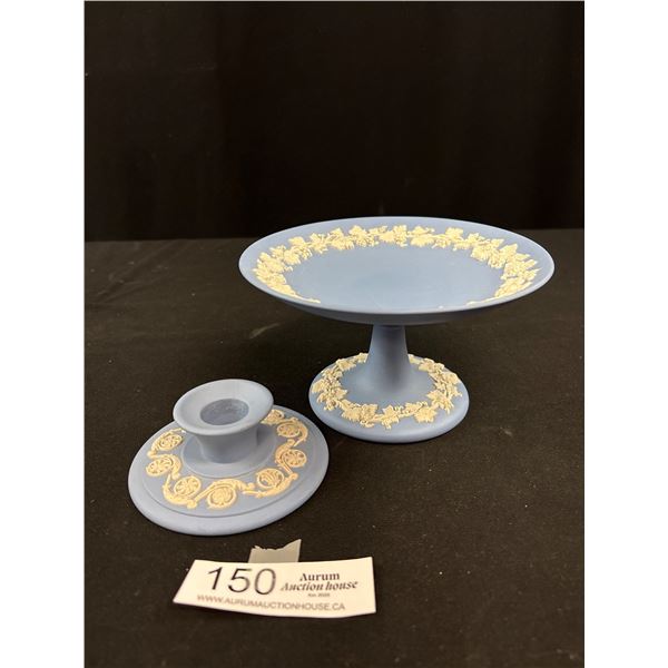 Very Nice Wedgewood Potteries, Cake Stand and Candle Holder