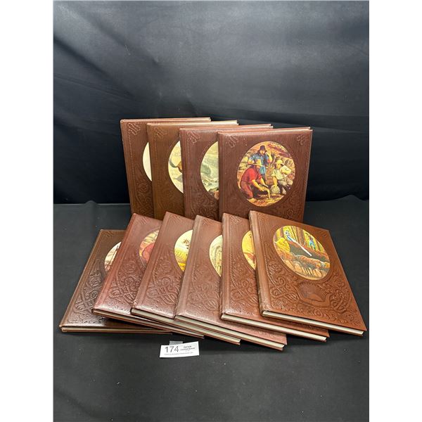 10 "The Old West" Series Book Illustrated