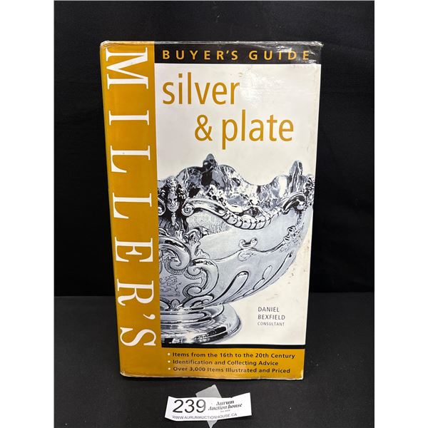 Large Millers Silver + Plate Buyers Guide Book