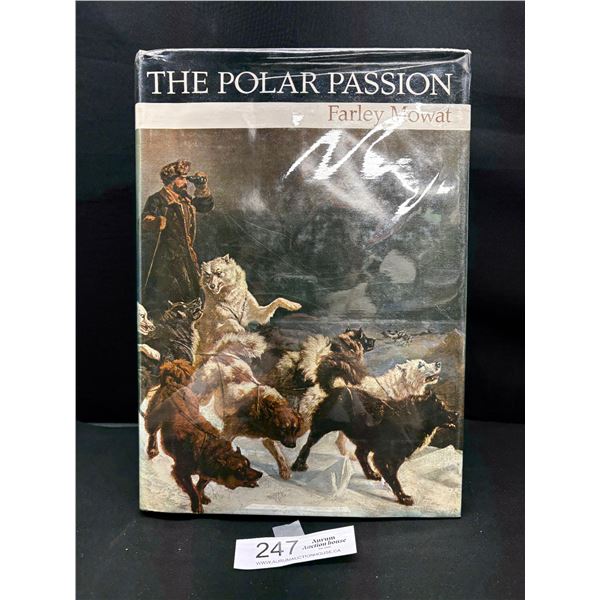 Large "The Polar Passion" by Farley Mowat Book