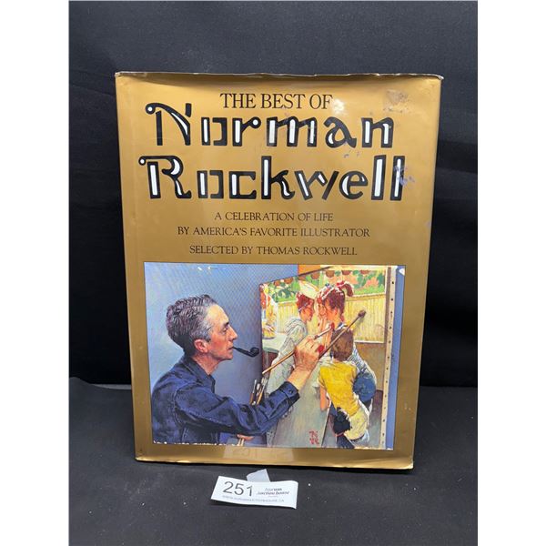 Large Norman Rockwell Best of Book