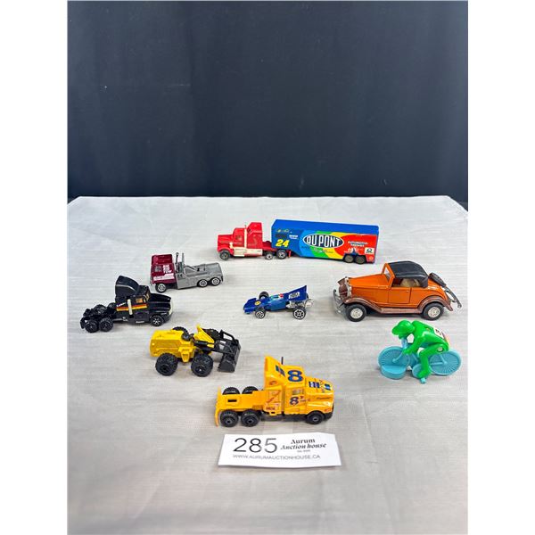 Vintage Diecast and Plastic Cars and Trucks