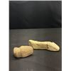 Image 5 : Nice 33" Long Native American Arrow + 2 Antique Native Stone Tools
