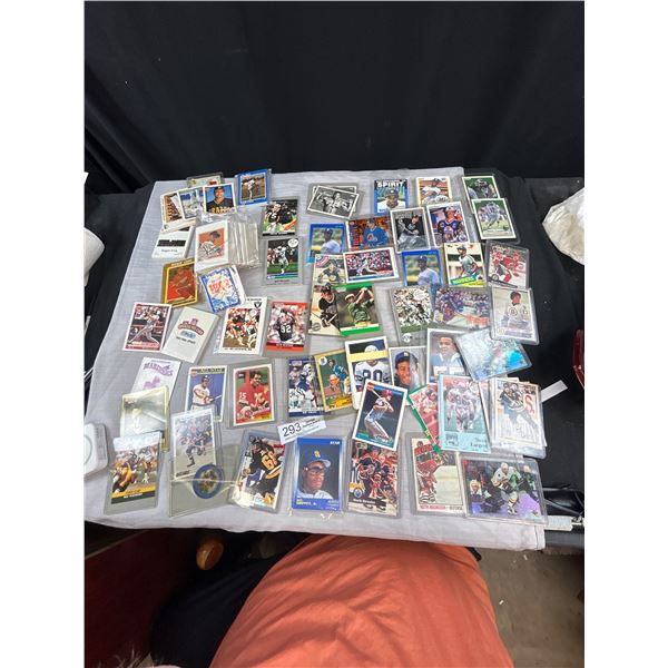 Good lot of misc. sports tarading cards 80s 90s Baseball & Hockey etc