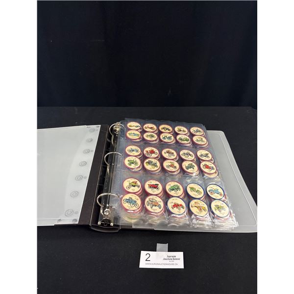 Lot of 200 1961 Jello Car Coin Tokens From 1-200