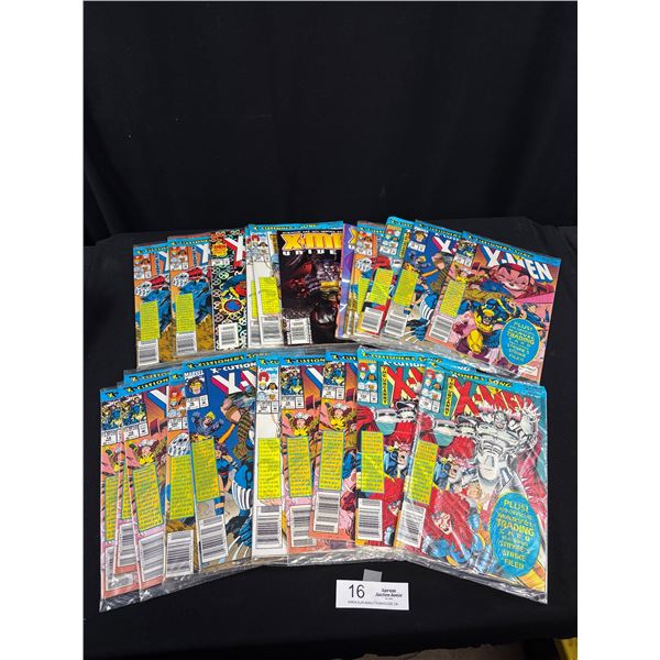 Lot of 22 X-Men Comics Most Sealed in Original Bags