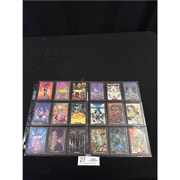 1991 Set of 18 Brockum Art Stickers Megadeth