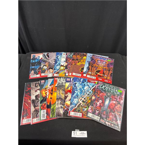 Lot of 20 Comics on Board in Bag (Secret Avengers, Defenders, etc)