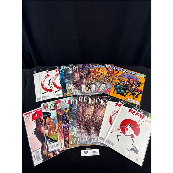 Lot of 20 Comics on Board in Bag (Secret Avengers, Exiles, etc)