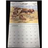 Image 2 : 1970s Large Remington (Hunters) Calendar