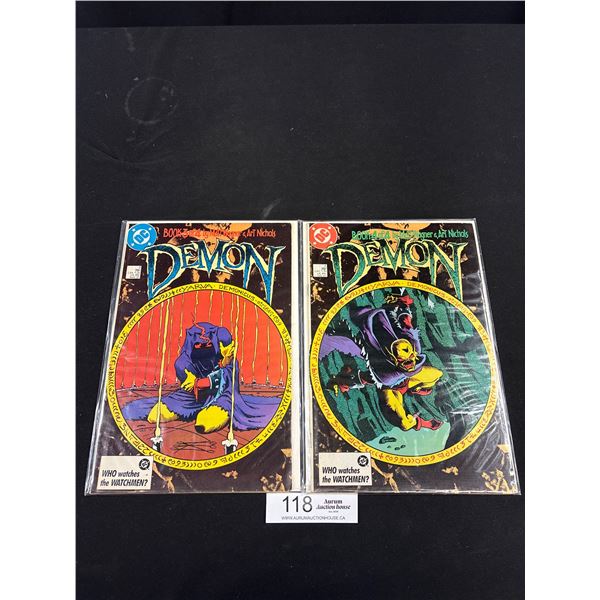 Lot of 2 1986 Demon #2 and #3 Comics