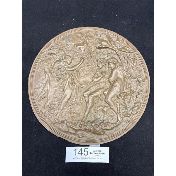 Adam + Eve - Garden of Eden Plaque